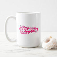 Kamala Harris Girly Pink Stars Hearts President