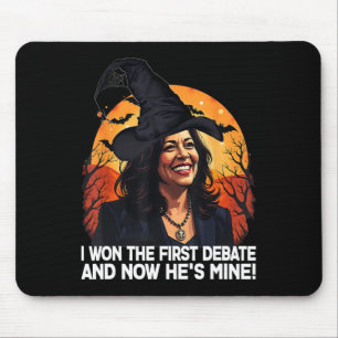 Kamala Harris Halloween heeft het eerste debat in Muismat