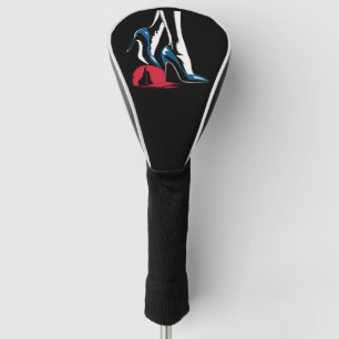 Kamala Harris Hoge Hakken Treden Op Maga Hoed Golfheadcover