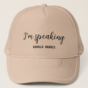 Kamala Harris Ik spreek 2024 Madam President Trucker Pet