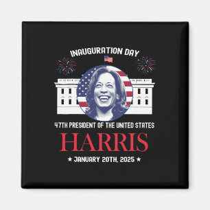 Kamala Harris Inauguratiedag 2025 Madam 47th Pre Magneet
