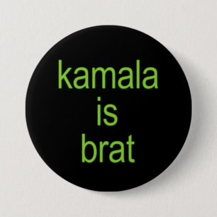 Kamala Harris is knap Ronde Button 7,6 Cm