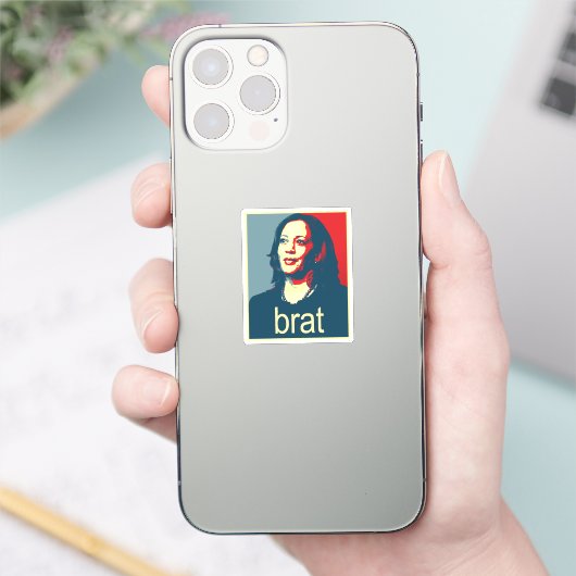 Kamala Harris is knap Sticker (Telefoon)