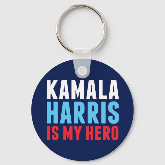 Kamala Harris is Mijn Hero Sleutelhanger (Voorkant)