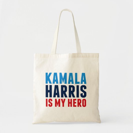 Kamala Harris is Mijn Hero Tote Bag (Voorkant)