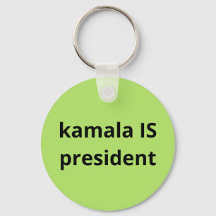 Kamala Harris is President 2024 Sleutelhanger
