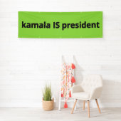Kamala Harris is President 2024 Spandoek (Insitu)