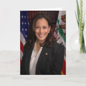 Kamala Harris Kaart (Voorkant)