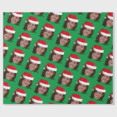 Kamala Harris Kerstmis Cadeaupapier (Vlak)