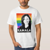 Kamala Harris LGBT Pride T-shirt (Voorkant)