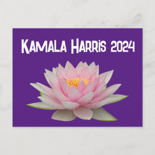 Kamala Harris Lotus 2024 Briefkaart