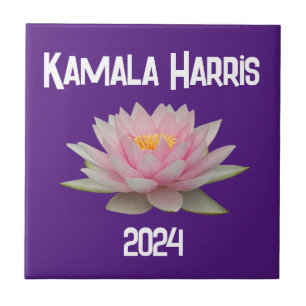 Kamala Harris Lotus 2024 Tegeltje