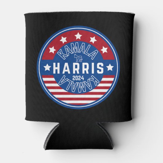 Kamala Harris Madam President 2024 Blikjeskoeler (Voorkant)