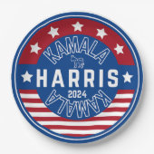 Kamala Harris Madam President 2024 Papieren Bordje (Voorkant)