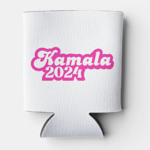 Kamala Harris meisjesachtig Roze Logo 2024 Blikjeskoeler