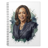 Kamala Harris Notitieboek (Voorkant)