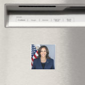 Kamala Harris Officieel portret Magneet (Insitu (Vaatwasser))