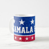 Kamala Harris Patriotic Coffee Mug - 2024 (Devant gauche)