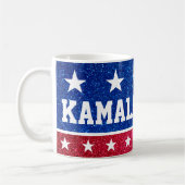 Kamala Harris Patriotic Coffee Mug - 2024 (Gauche)