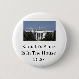 Kamala Harris Place is in het Witte Huis Button