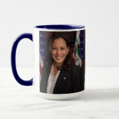 Kamala Harris Portrait officiel Café Mug (Gauche)