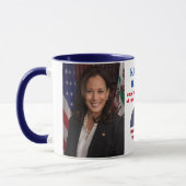 Kamala Harris Portrait officiel Café Mug (Gauche)