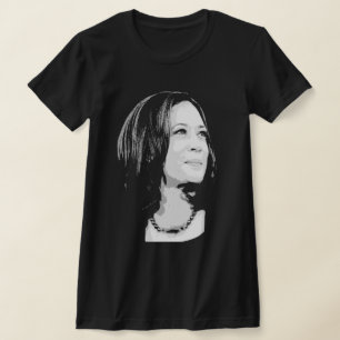 Kamala Harris Portret Print T-shirt