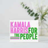 Kamala Harris pour la carte postale du peuple (Debout devant)