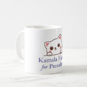 Kamala Harris pour la tasse de chat du président (Devant gauche)