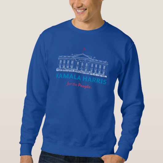 Kamala Harris pour le sweatshirt du peuple (Devant)