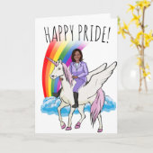 Kamala Harris Pride Kaart (Gele Bloem)