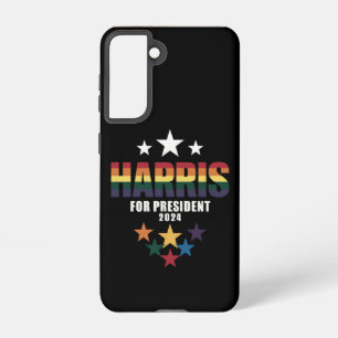 Kamala Harris Rainbow Gay Pride LGBT-verkiezingen  Samsung Galaxy Hoesje