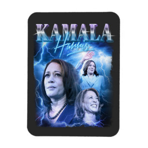 Kamala Harris Retro jaren 90 stijl Magneet