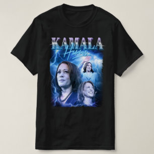 Kamala Harris Retro jaren 90 stijl T-shirt