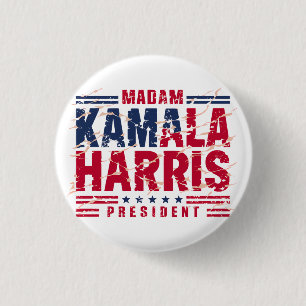 Kamala Harris Ronde Button 3,2 Cm