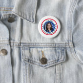 Kamala Harris Ronde Button 5,7 Cm (In situ)