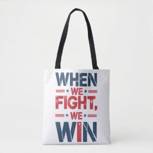 KAMALA HARRIS - Sac fourre-tout "QUAND NOUS NOUS B