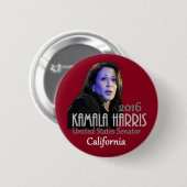 Kamala Harris Senaat 2016 Ronde Button 5,7 Cm (Voorkant /achterkant)