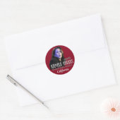 Kamala Harris Senaat 2016 Ronde Sticker (Envelop)