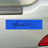 KAMALA HARRIS SIGNATURE BUMPERSTICKER (Op auto)