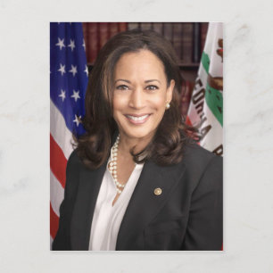 Kamala Harris Stemming-democraat VP Campaign 2020 Briefkaart