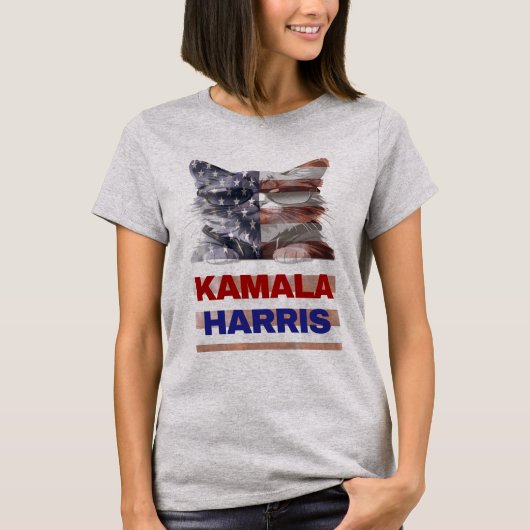 Kamala Harris. T-shirt (Voorkant)