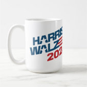 Kamala Harris Tim Walz 2024 Koffiemok (Links)