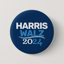 Kamala Harris Tim Walz Campagne 2024 Presidentieel Ronde Button 5,7 Cm