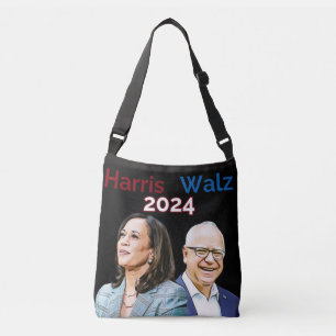 Kamala Harris Tim Walz Canvas tas 2024