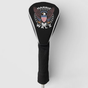 Kamala Harris Tim Walz Wals 2024 Verkiezing Golfheadcover