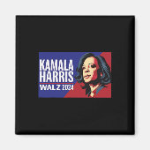 Kamala Harris Tim Wheimer Waltz 2024 Peace LGBT Magneet (Voorkant)