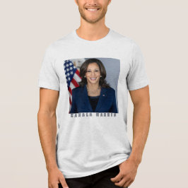 kamala harris Tri-Blend shirt