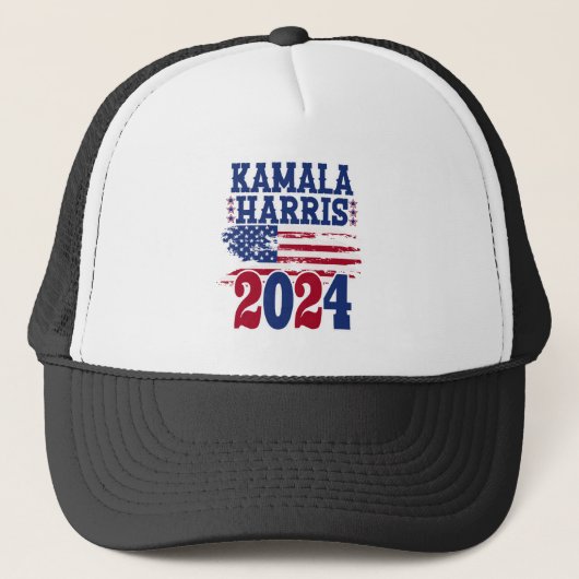 Kamala Harris Trucker Pet (Voorkant)