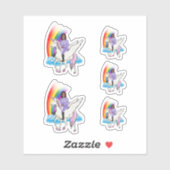 Kamala Harris Unicorn 2024 Sticker (Vel)